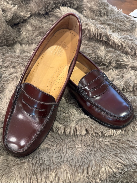 G.H. Bass & Co. Shoes - G.H. Bass & Co. Women's Penny Loafers in Burgundy